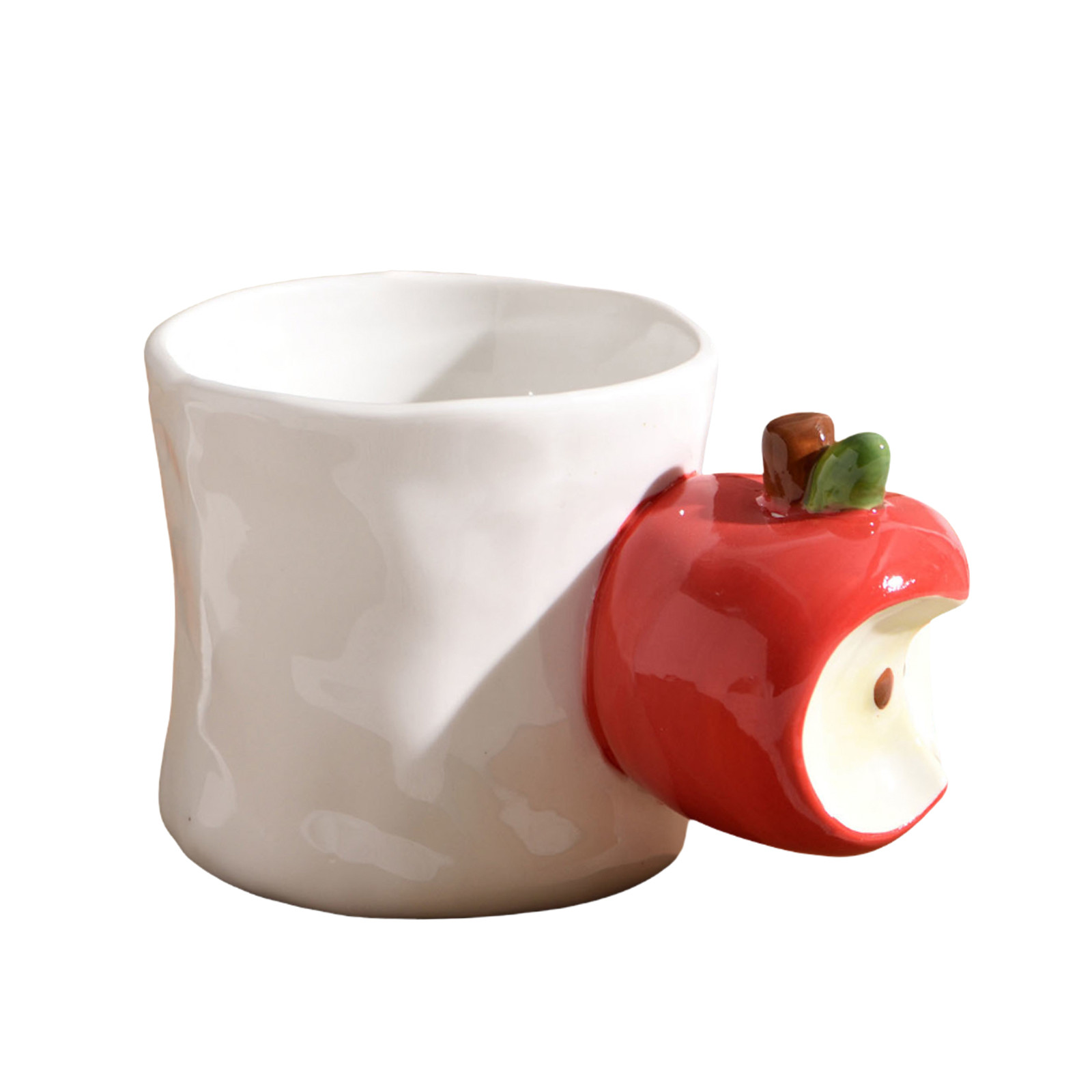 thumbnail image 2 of Taza De Café De Cerámica Taza De Forma Irregular Con Asa En Forma De Fruta Taza De Cerámica Hecha A Mano Adecuada Para El Hogar Perfecta Para Té Lavable En Lavavajillas Y Apta Para Microondas. Ideas, 2 of 2